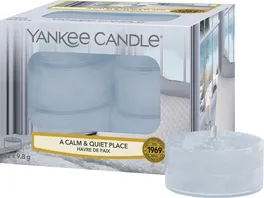 Yankee Candle Teelichter A Calm Quiet Place 12 tlg