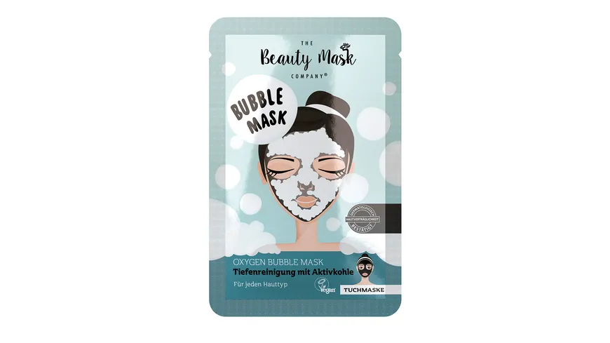 The Beauty Mask Company Tuchmaske Bubble Tuchmaske