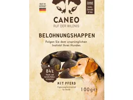 CANEO Hunde Belohnungshappen mit Pferd