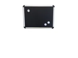 Board fuer Magnete oder Kreide mit Alurahmen 40 x 30 cm