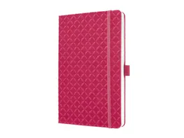 sigel Jolie Notizbuch liniert Fuchsia Pink 135 x 203 x 16mm