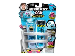 MrBeast Lab   Swarms Laborpackung 5 Swarms im Inneren Experimentiere um deine Sammelfiguren zu erschaffen Mischen schuetteln mutieren