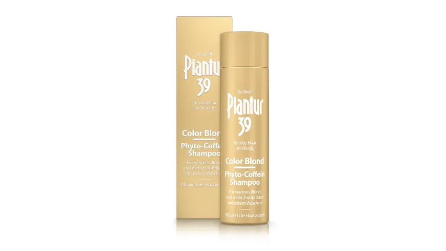 Plantur 39 Shampoo Phyto-Coffein Color Blond