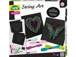 Lena String Art Schmetterling und Herz