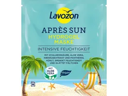LAVOZON Apres Sun Hydrogel Maske