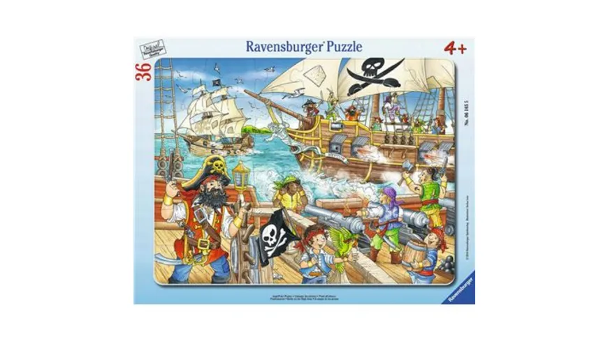 Ravensburger Puzzle - Piraten Szene, 36 Teile