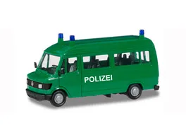 Herpa 094139 Mercedes Benz T1 Bus Polizei