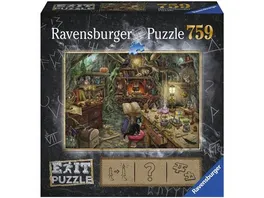 Ravensburger Puzzle EXIT Hexenkueche 759 Teile