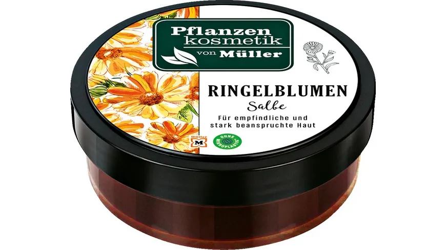 Pflanzenkosmetik Von Muller Ringelblumensalbe Online Bestellen Muller