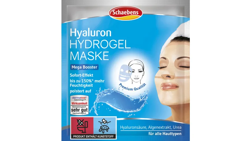 Schaebens Hyaluron Hydrogel Maske Online Bestellen Muller