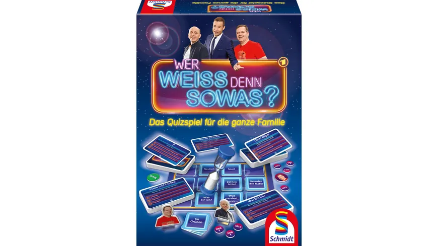 Schmidt Spiele Familienspiel Quizspiel Wer weiss denn sowas 49356 