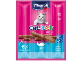Vitakraft Katzensnack Cat Stick Lachs MSC