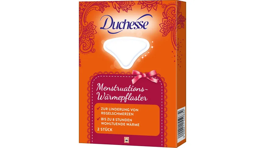 Duchesse Menstruations-Wärmepflaster, 2 Stück