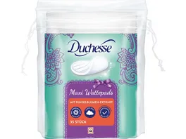 Duchesse Wattepads Maxi mit Ringelblume 35 Stueck
