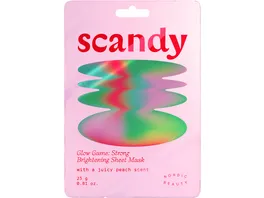 SCANDY Glow Game Strong Brightening Sheet Mask