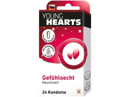 YOUNG HEARTS Kondome Gefuehlsecht