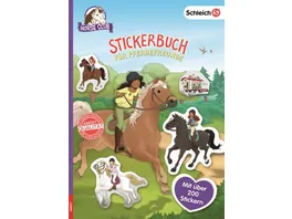 SCHLEICH Horse Club Stickerbuch fuer Pferdefreunde
