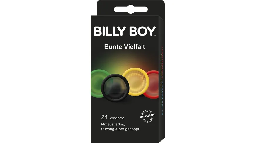 BILLY BOY Kondome Bunte Vielfalt 24er