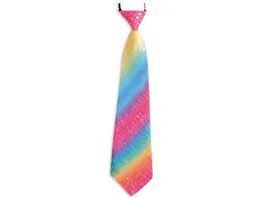 Fries 56705 Krawatte Pailletten Rainbow