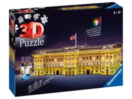 Ravensburger Puzzle 3D Puzzle Buckingham Palace bei Nacht 216 Teile