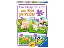 Ravensburger Puzzle my First Puzzle Unsere Lieblingstiere 8 Teile