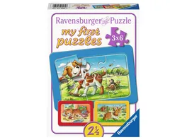 Ravensburger Puzzle my First Puzzle Meine Tierfreunde 6 Teile