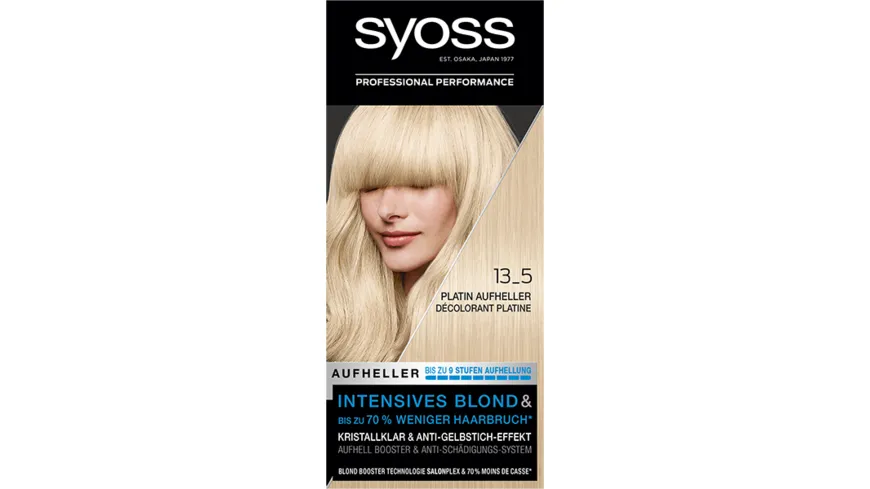 Syoss Coloration 13 5 Platin Aufheller Online Bestellen Muller