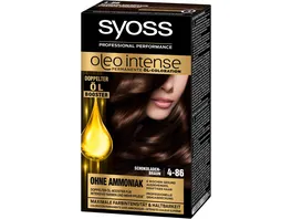 SYOSS Oleo Intense Permanente Oel Coloration 4 86 Schokoladenbrau