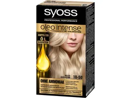 SYOSS Oleo Intense Permanente Oel Coloration 10 50 Helles Asch Blond