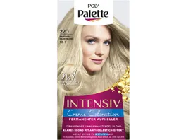 POLY PALETTE Intensiv Creme Coloration 220 10 1 Frostiges Silberblond