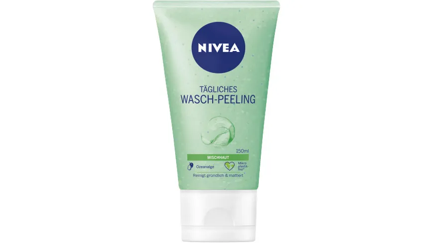 NIVEA Tägliches Wasch-Peeling Mischhaut 150ml