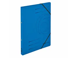 EXACOMPTA Ringbuch A4 mit Eckspanner blau