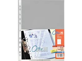 OfficeLINE Prospekthuellen A4 starke Folie 50 Stueck