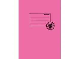 HERMA Hefthuelle A5 aus Papier pink