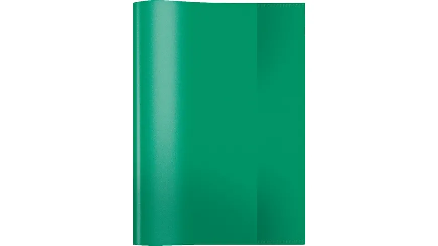 HERMA Hefthülle A5 transparent grün