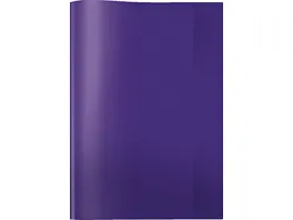 HERMA Hefthuelle A4 transparent violett