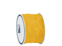 TRUBA Drahtkantenband auf Rolle 40mm x 3m gelb