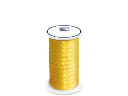 TRUBA Doppelsatinband auf Rolle 3mm x 5m gelb