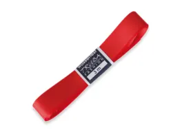 TRUBA Seidenband mit Webkante rot
