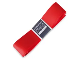TRUBA Seidenband mit Webkante rot