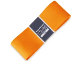 TRUBA Seidenband mit Webkante orange