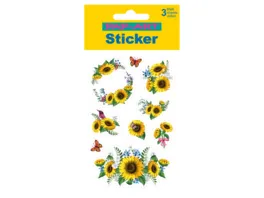 PAP ART Sticker Sonnenblumen