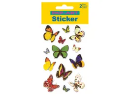 PAP ART Sticker Glitter Schmetterlinge