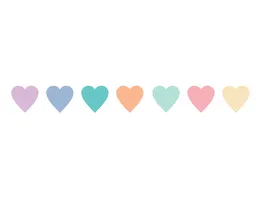 Rayher Washi Tape Candy Hearts 15mm x 10m