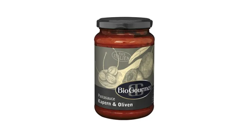 BioGourmet Pastasauce Kapern & Oliven