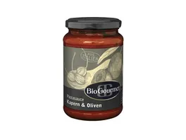 BioGourmet Pastasauce Kapern Oliven
