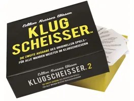 Kylskapspoesi AB Klugscheisser 2 Black Edition Edition krasses Wissen