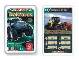 ASS Altenburger Spielkarten TOP ASS Quartett Traktoren