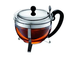 bodum Teebereiter Chambord mit Edelstahlfilter 1 3l