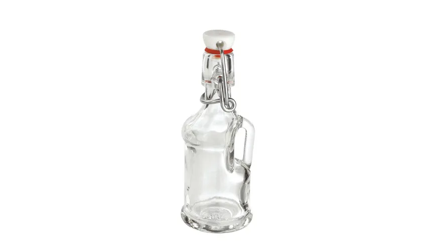 MÄSER Glasflasche mit Bügelverschluss Siphon 0,04l